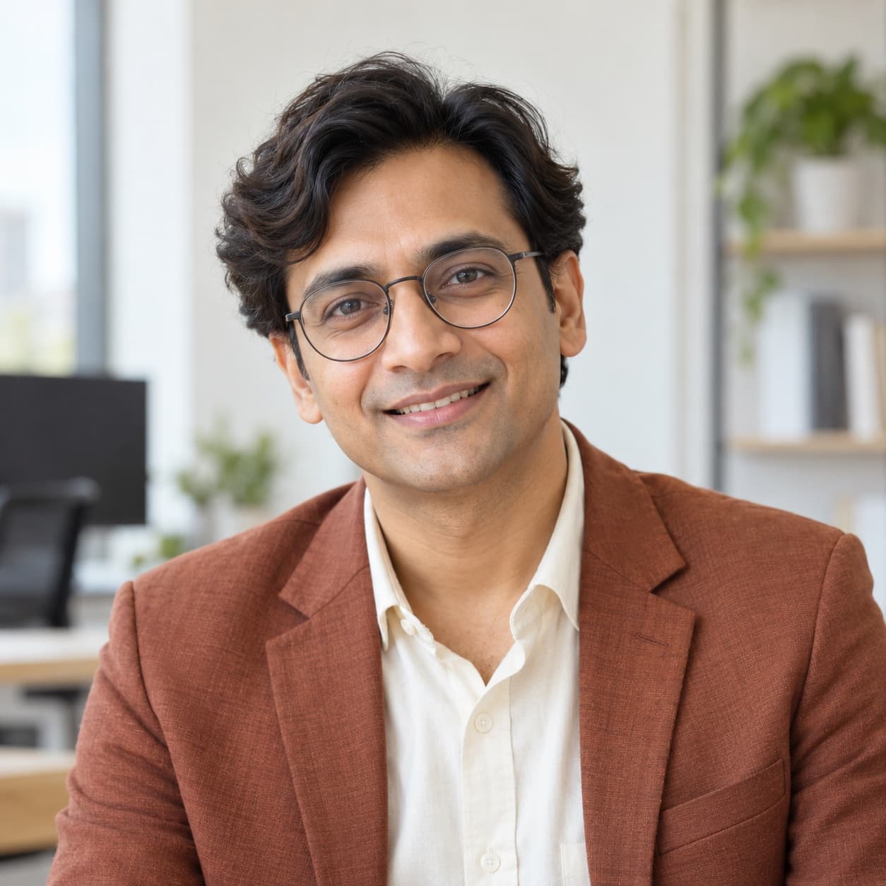 AI-generated illustrative portrait for Siddharth Jain