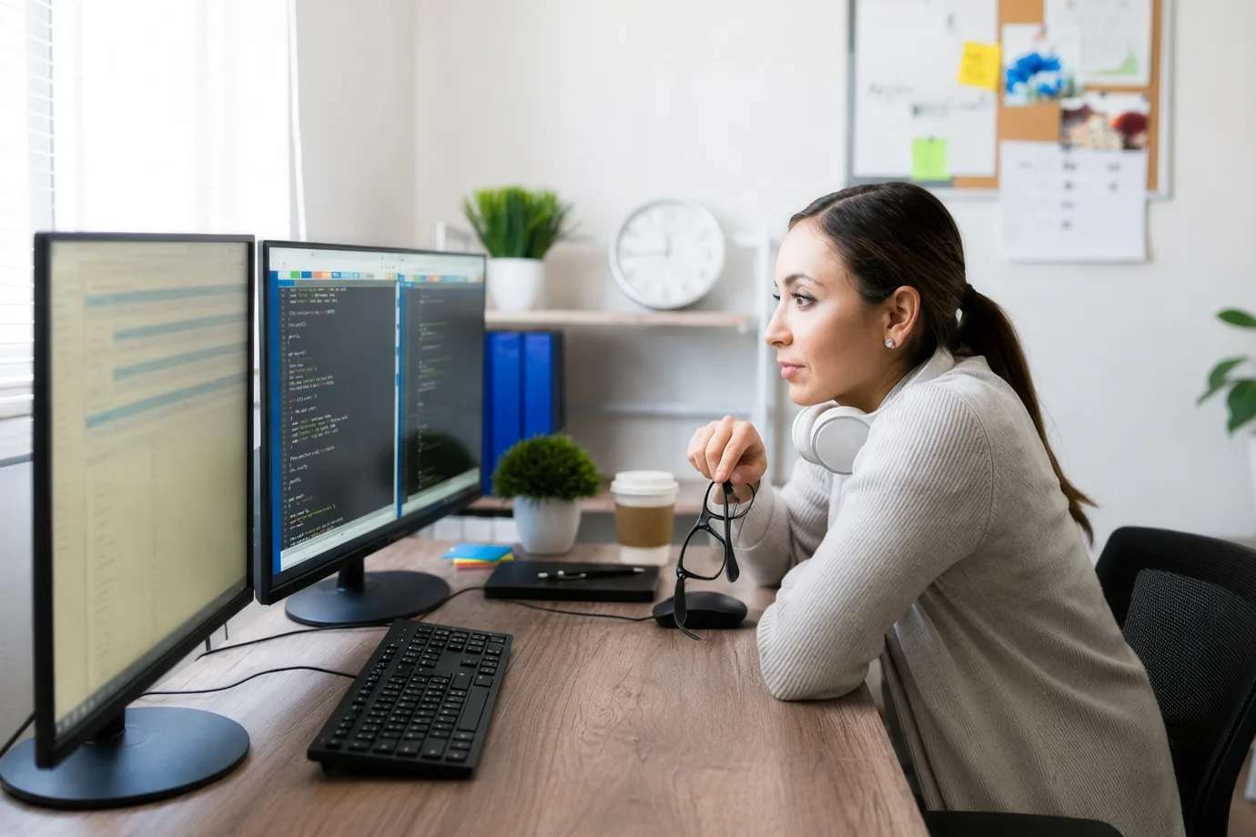 Learner building job-ready skills through expert-led online courses