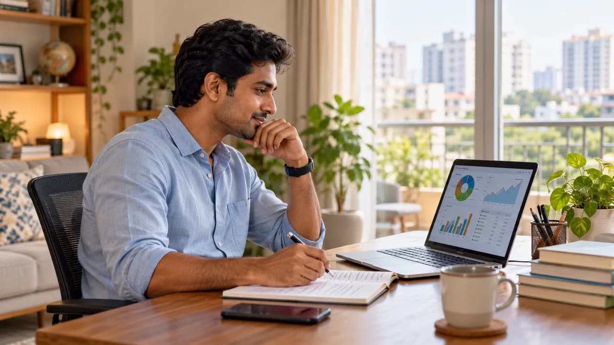 A first-time Indian investor planning a diversified long-term portfolio at home